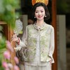 西子/荷花马甲非遗宋锦花罗桑蚕丝双面穿新中式马甲/MJBH1237 商品缩略图1