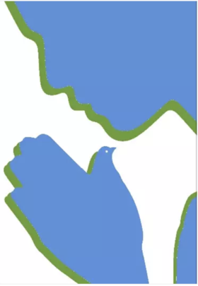 和平鸽主题海报——祈祷(抗战胜利80周年系列)