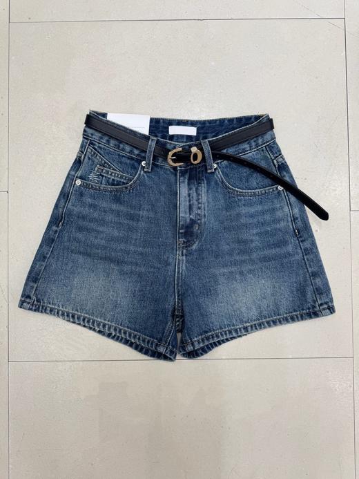 【门店同款】ENJOY夏季配皮带牛仔短裤 163793341 商品图0