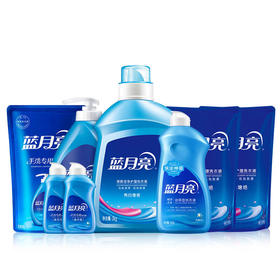 蓝月亮10.32斤洗衣液套装