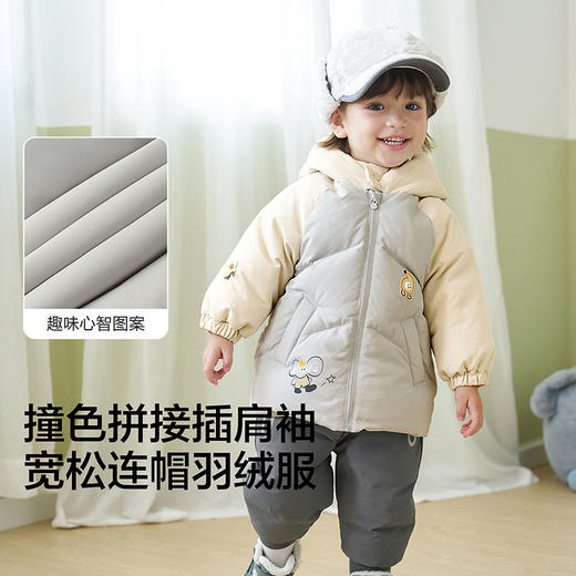 巴拉巴拉balaOne儿童羽绒服女童宝宝厚款保暖冬季男童上衣2025新 商品图3