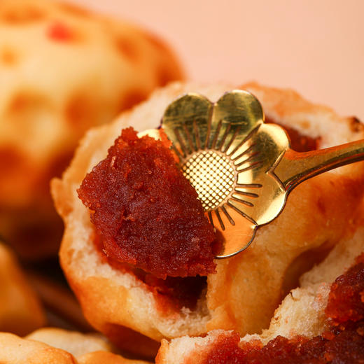 翼华隆 夹心石子饼 酥软麦香 配料干净 内含9种口味 500g/袋 商品图3
