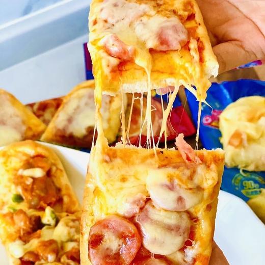 披萨来啦10包69️，微波炉90s速享小萨牛牛早餐微波披萨组合/安格斯牛肉汉堡盒马在售129元京东、盒马、叮咚买菜连续三年受欢迎，六块多吃门店现烤披萨 商品图0