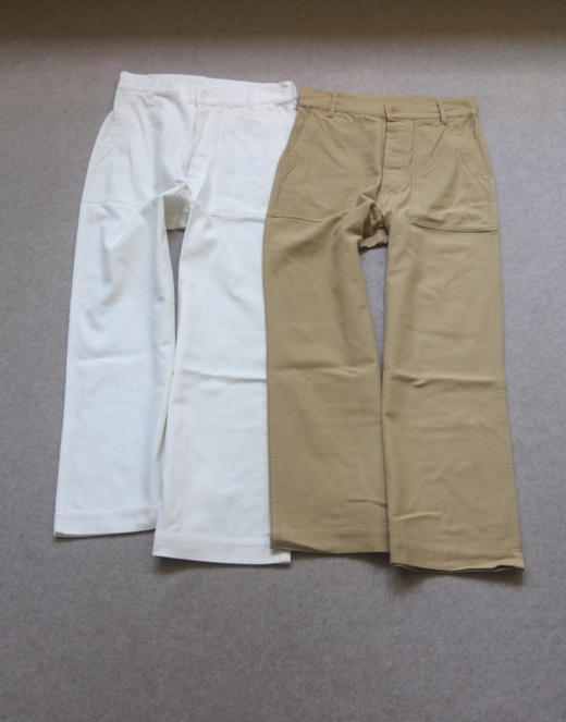 夏末秋起 砖场 哈！女段 RL Ricky 棉缎水洗棉 高腰+直筒小阔腿 裤 2色入 商品图0