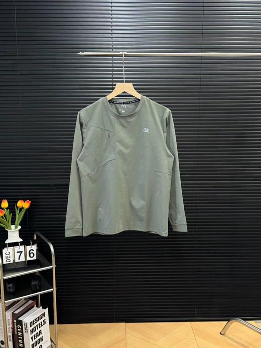 D082134秋季新款圆领拉链口袋休闲运动卫衣 商品图1