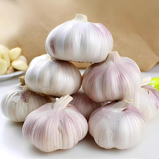 紫皮大蒜 3斤 农家自种蒜香浓郁坏果包赔 商品图1