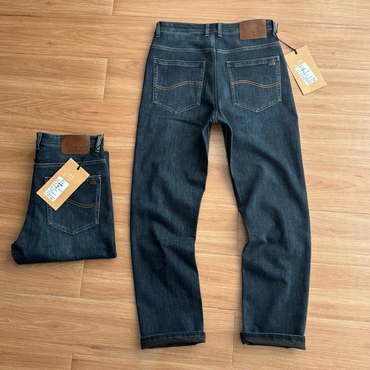 Lvs小李家男士商务秋冬加厚款牛仔裤，立体裁剪直小筒版型，微弹力客供面料 商品图2