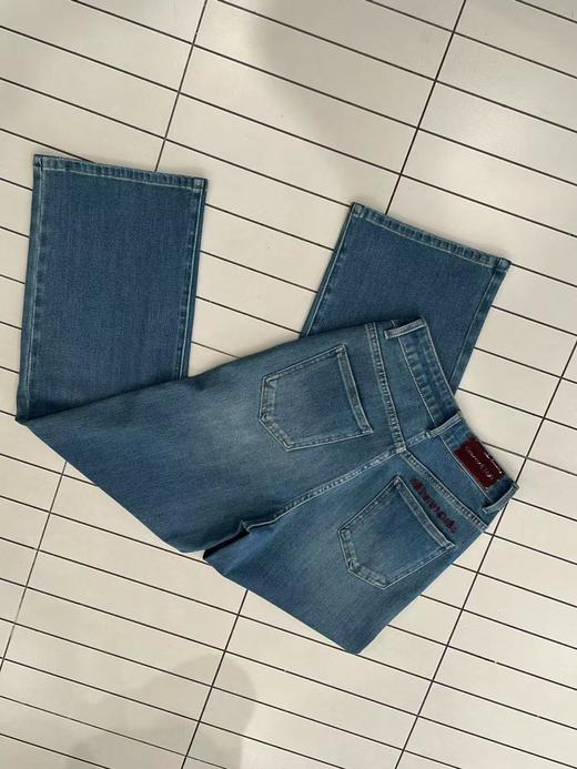 【门店同款】ENJOY秋季刺绣红标法棍裤 163966037 商品图0