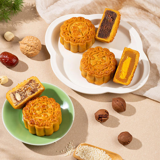 雅觅-秋水长天·月满楼 月饼礼盒【产地直发】 商品图2