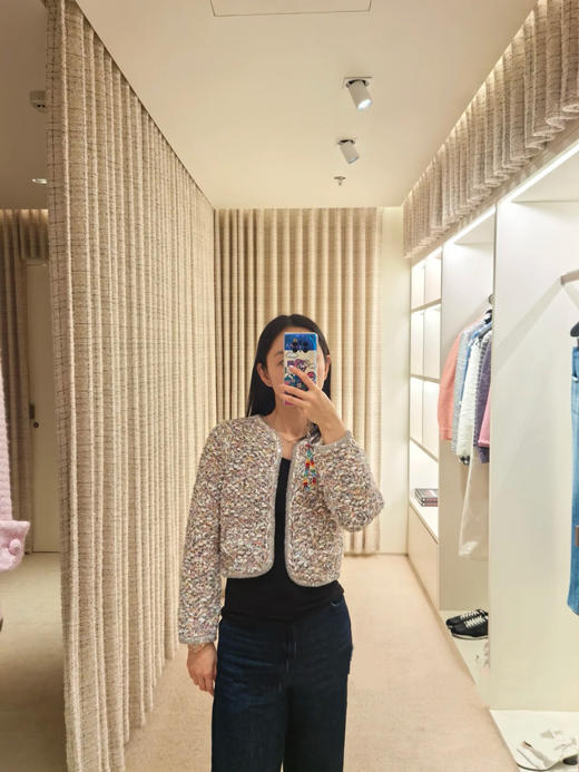 香奈儿25早秋新款粗呢编织马甲（TM） 商品图2