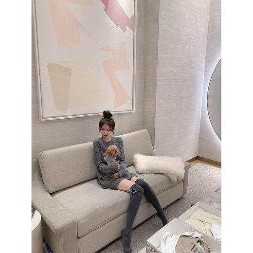 金蘑菇菇  少女时期·全羊毛手作绞花/100wool 少女老钱开衫 商品图7