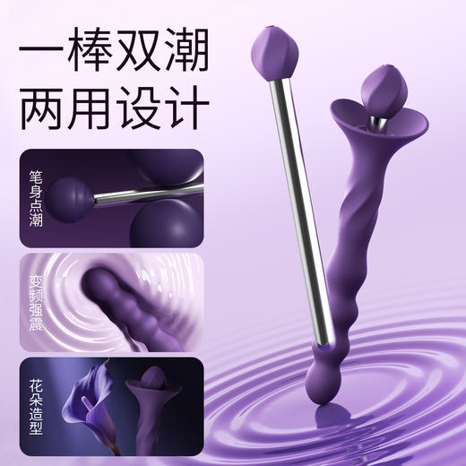 【女用器具】谜姬 趣庭棒震动棒后庭开肛 商品图4