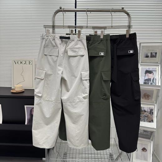 D082125秋季户外爬山防水腰带冲锋裤男女直筒休闲工装长裤 商品图1