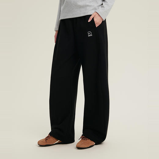 笛莎Deesha青少年女童裤子2025冬季女童潮酷百搭显瘦弯刀裤 商品图1