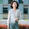 西子/【夏梦琉璃】植绒烧花立体浮雕短外套纱衣防晒上衣/FSLL303 商品缩略图3