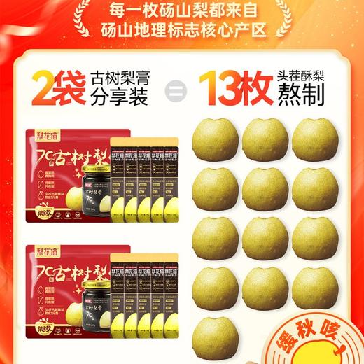 【9.8元】10条梨花猫古树梨膏 ＋ 送镀钛勺子 商品图2