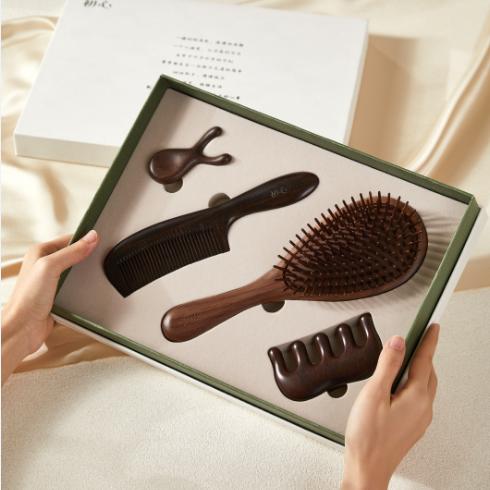 初心| 养生礼盒套装四件套梳礼 商品图0