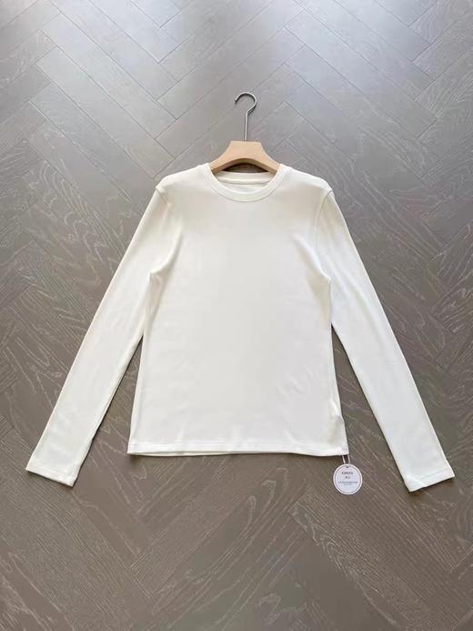 D082129基础款简约大气秋冬氛围感穿搭长袖打底衫 商品图5