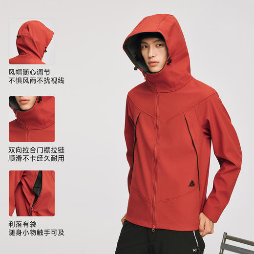 VVC轻旅户外冲锋衣女款登山服防风防水旅游徒步轻量化出行男外套 商品图1