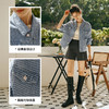 OLrain欧芮儿小香风牛仔短外套女秋季2025年新款宽松重工提花上衣 商品缩略图2