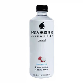 外星人荔枝海盐味电解质水500ml  22223807