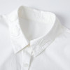 谜底白衬衣长袖女2025秋新品通勤简约刺绣钉珠百搭衬衫253MC1236 商品缩略图3