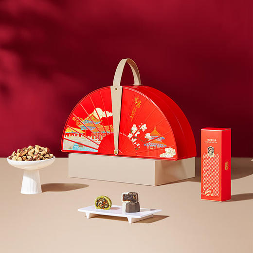 臻味 中秋节上新了故宫联名IP高端坚果糕点礼盒干果炒货团购送礼礼品 宫廷菁点1001g【中秋礼盒】 商品图8