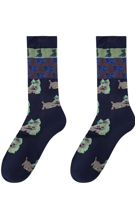 Jnby  25年秋款  高筒袜  6P8N10450 商品图0