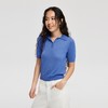 oneup羊毛针织短袖Polo 商品缩略图0