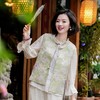 西子/荷花马甲非遗宋锦花罗桑蚕丝双面穿新中式马甲/MJBH1237 商品缩略图5