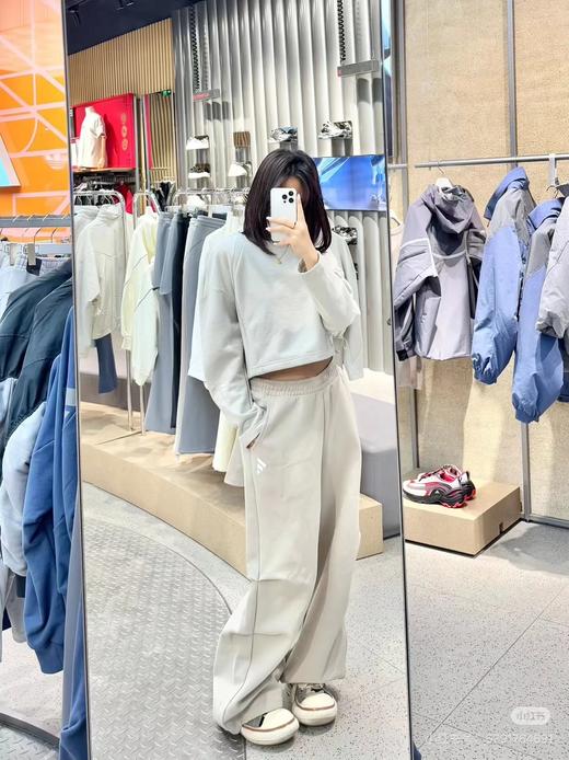 D082126针织舒适亲肤阔腿休闲长裤男女同款 商品图2