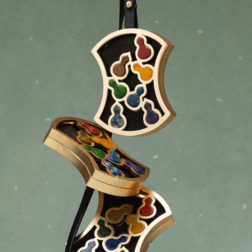 呈白 福禄献宝·《葫芦兄弟》车载香薰礼盒 商品图0