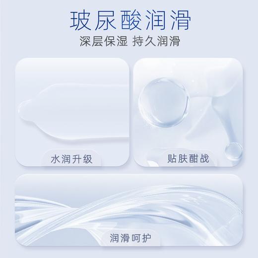名流之夜水多多玻尿酸避孕套超薄100只装旗舰店正品免洗安全男用t 商品图1