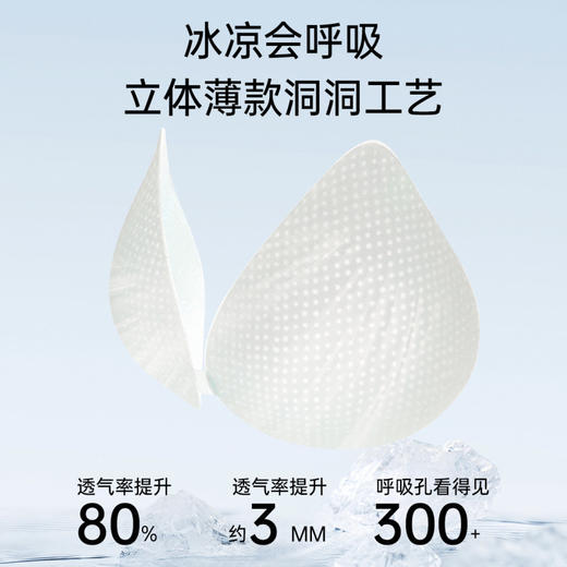 忆夏浅浅 舒适文胸(VIP)【轻薄无痕 凉感内衣】透气无钢圈粉底液隐形聚拢美背内衣 商品图5