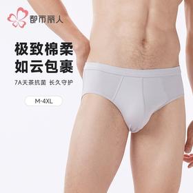 都市丽人内裤男士内裤50S水柔棉内裤氨纶头三角内裤男内裤FKHC41