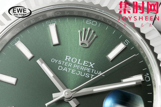 劳力士EWE日志型41系列 男士腕表 薄荷绿
机芯：搭载改Cal.3235 商品图3