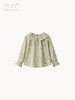 粉绿碎花花边上衣 商品缩略图1