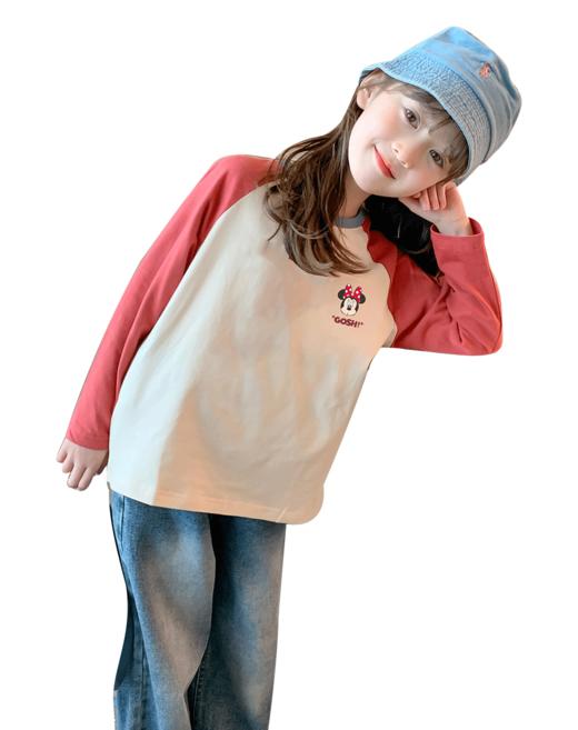 【合作款】迪士尼女童纯棉长袖T恤XAR1ZT062 商品图2