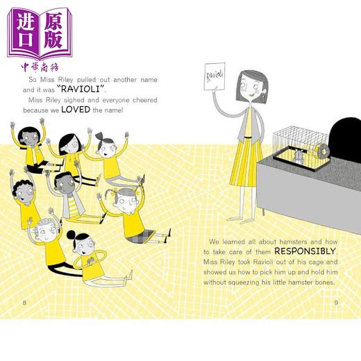 【中商原版】威格尔斯伯勒小学3 魔法仓鼠 Wigglesbottom Primary the magic hamster 英文原版 儿童短篇校园故事 小初文学 商品图3