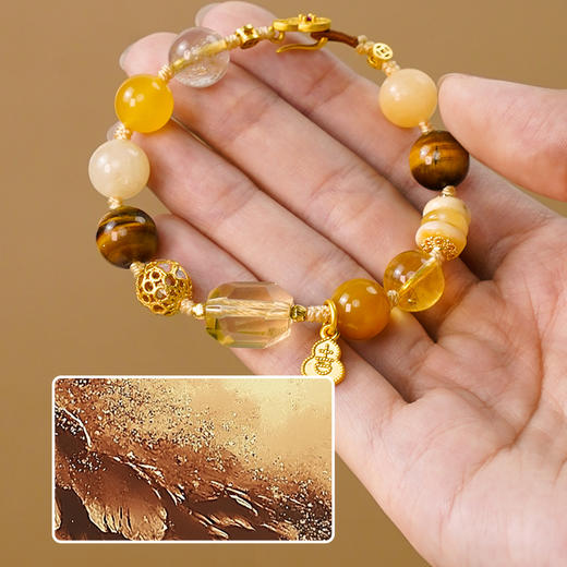 【普陀山】五行全能多宝-土 | 土载 · 安泰宝串 七月初一师傅手工款 商品图1