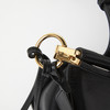 ROMI STUDIO“优雅女士”头层牛皮拼五金黑色手提斜跨包RWCLP33529 商品缩略图3