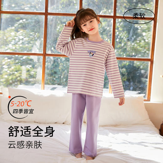 【合作款】迪士尼女童长袖家居服套装XAR1ZZ061 商品图0