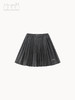深灰羊毛百褶半裙 商品缩略图0