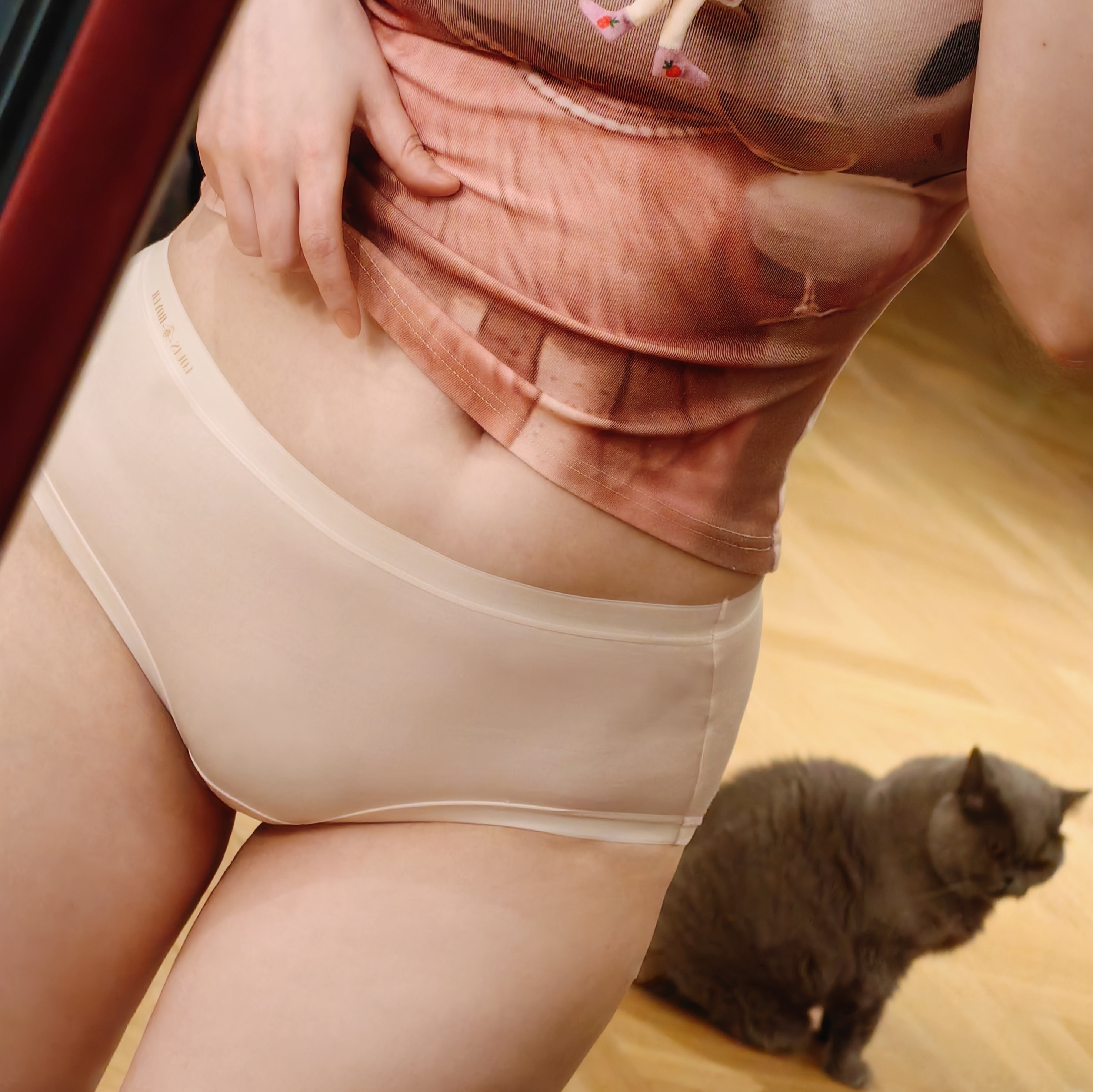 [屁侠推荐]法国利蜂/LOUIS ROYER“竹净”竹纤维呼吸裤/女士内裤 弹力舒适  超值5条装 