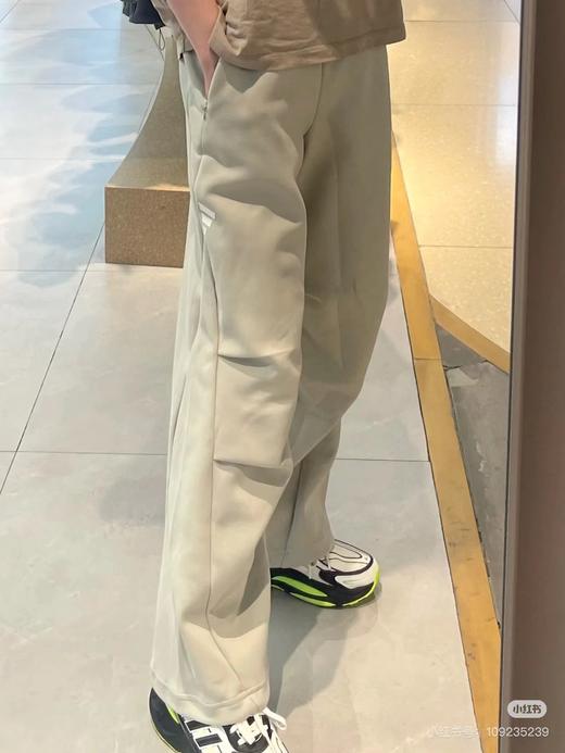 D082126针织舒适亲肤阔腿休闲长裤男女同款 商品图4