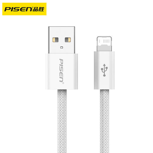 品胜 A to L高密编织12W数据线1.2米/2米 支持数据线传输 商品图8