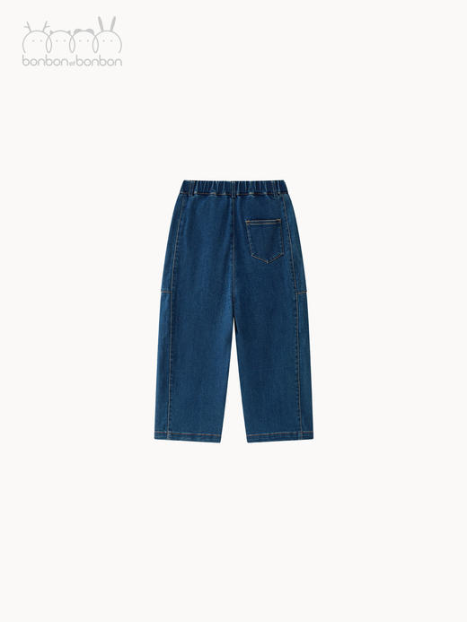 设计感牛仔长裤 商品图1