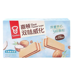 嘉顿生椰拿铁味威化饼干155.2g  22223913