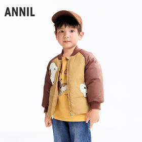 【实体店同款】男童短款羽绒服冬季新款安奈儿童装XB545449