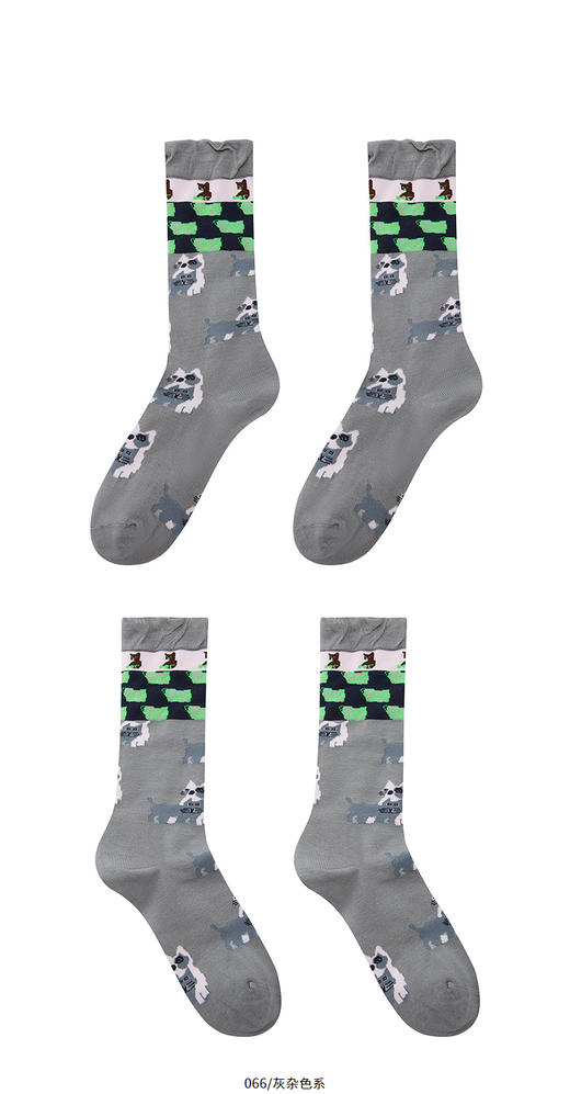 Jnby  25年秋款  高筒袜  6P8N10450 商品图4